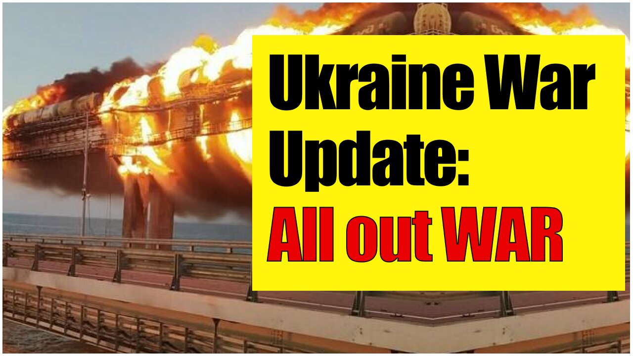 Ukraine War Update - Crimean Bridge Explosion | Kiev Missile Strikes