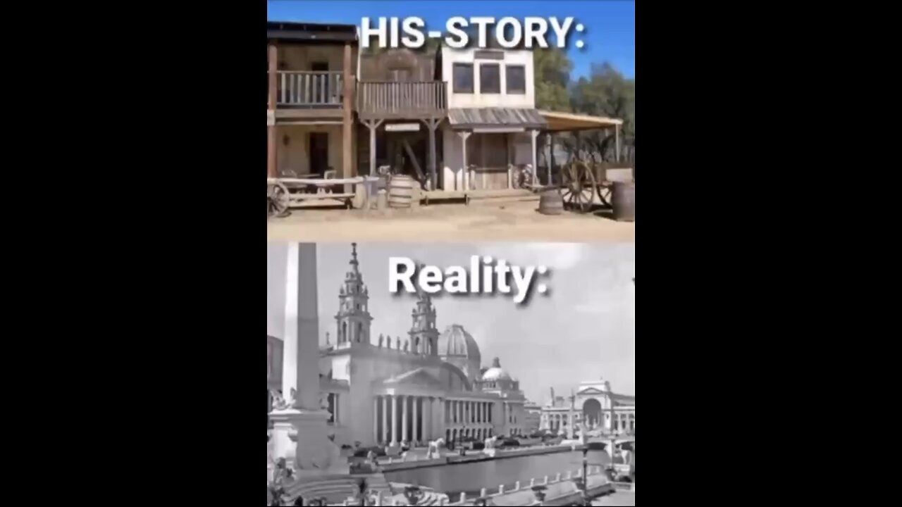 Our his-story is not our reality, 2 world wars destroyed it…