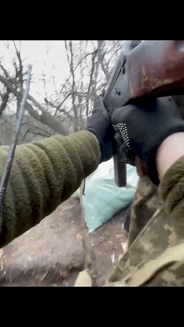 Ukraine war GoPro footage of combat assault on Russian position
