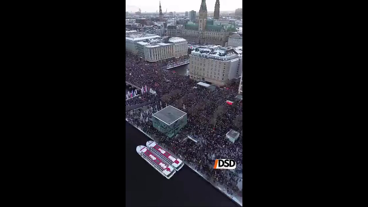 German is saying we do not consent to globalist agenda