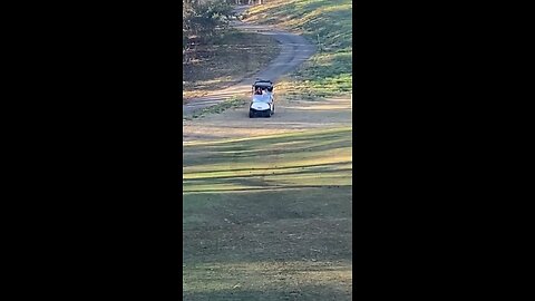 Remember to wear a helmet on the links!