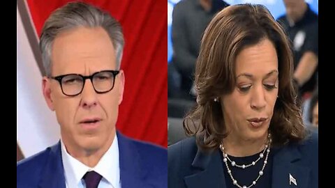 CNN’s Jake Tapper Left Shocked After Realizing That Harris Underperformed Biden