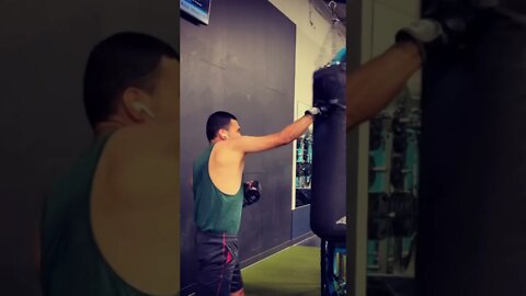 Heavy bag workout