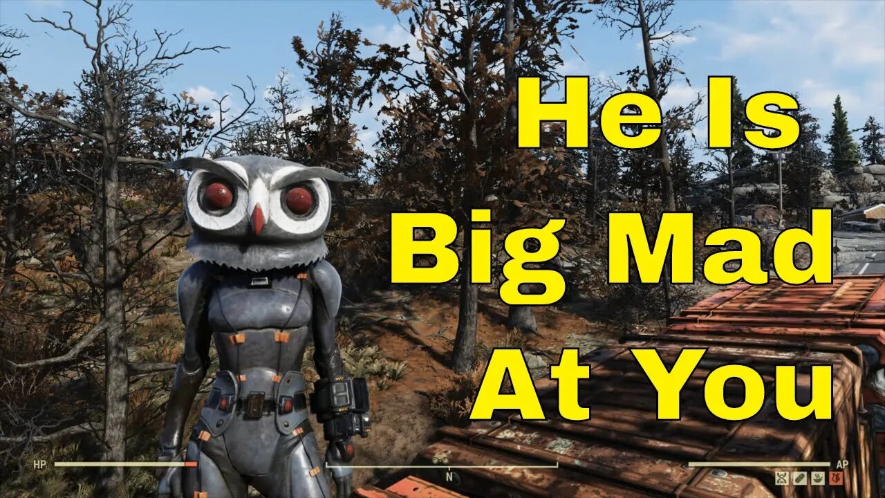 He Is BIG MAD At All Of You For Watching Fallout PvP Content