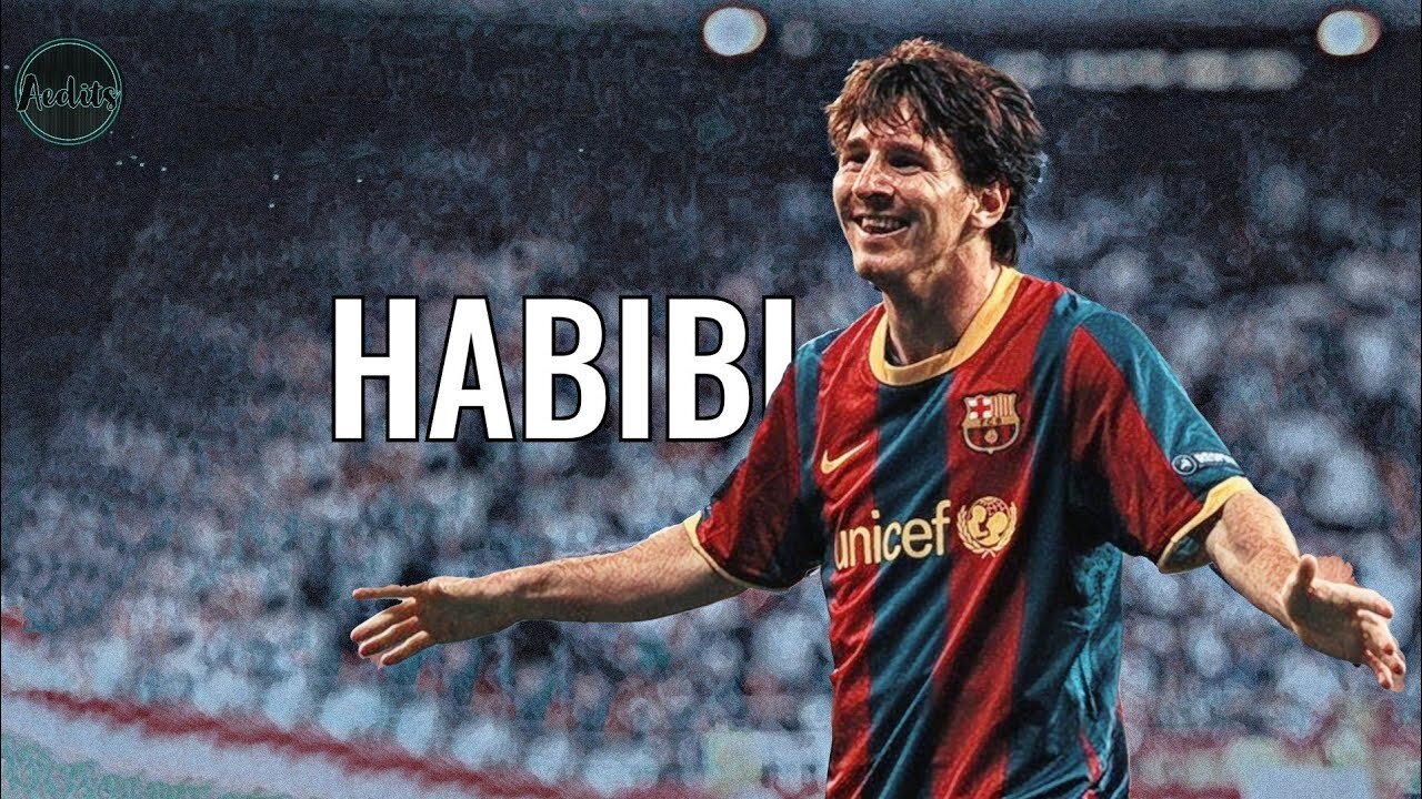 Lionel Messi Habibi edits of best goals