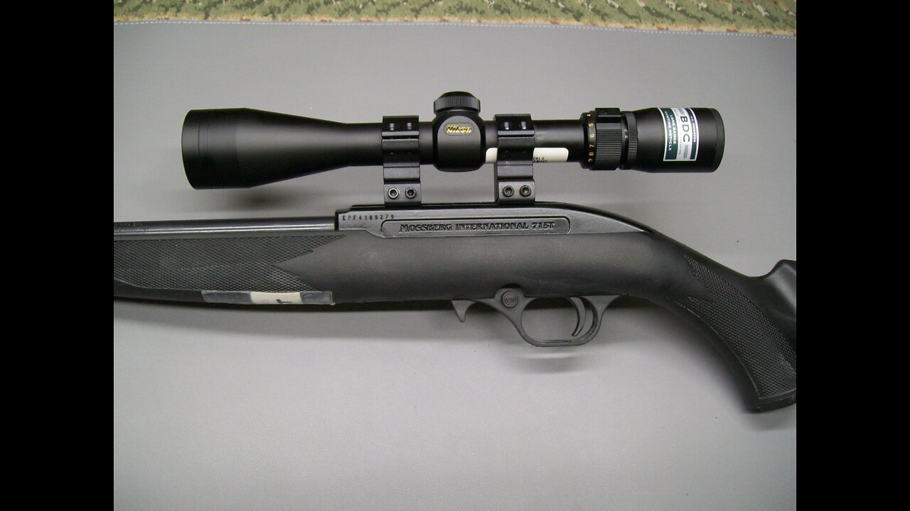 Mossberg 715T w/Nikon 3-9x40 Scope From 50Y