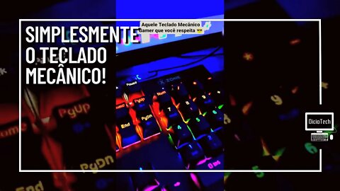 Simplesmente o Teclado Mecânico RGB X-Zone TCM-01 com Switch Outemu Blue!