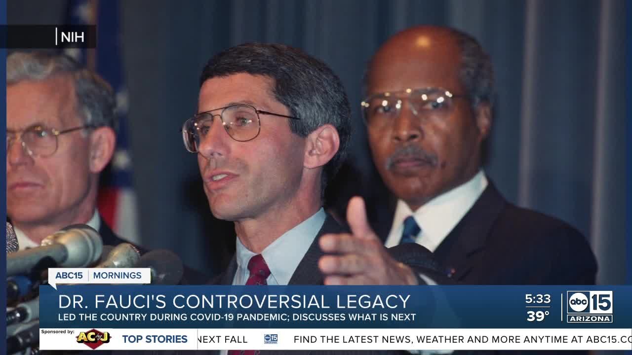 Dr. Fauci's controversial legacy