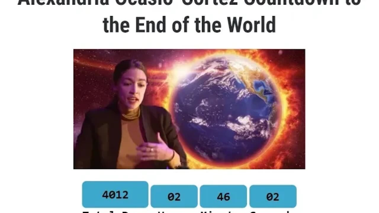 4012 Days Left For The Planet