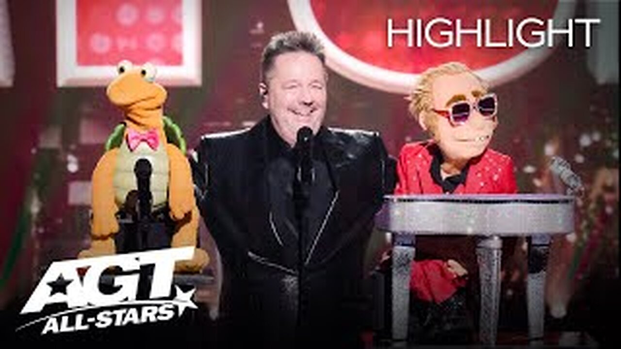 Terry Fator Performs Unforgettable Ventriloquism | AGT: All-Stars 2023