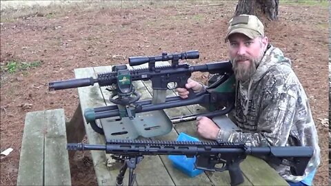 300 AAC Scope Swap Rifle to Pistol