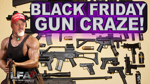 Gun Sales Dominate Black Friday | AMERICA FIRST LIVE 11.28.23 3pm
