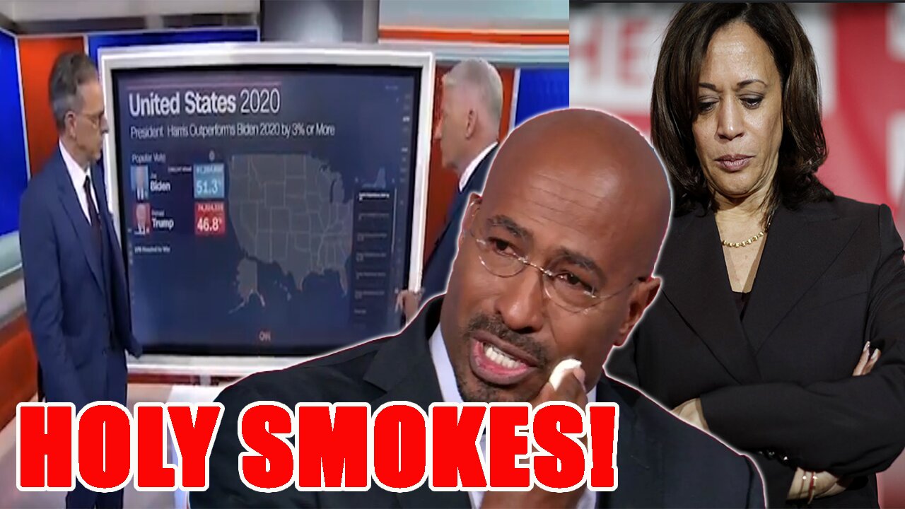 CNN EMBARRASSES Kamala during BLOWOUT LOSS to Trump! Van Jones STUNNED and LOSSES IT!