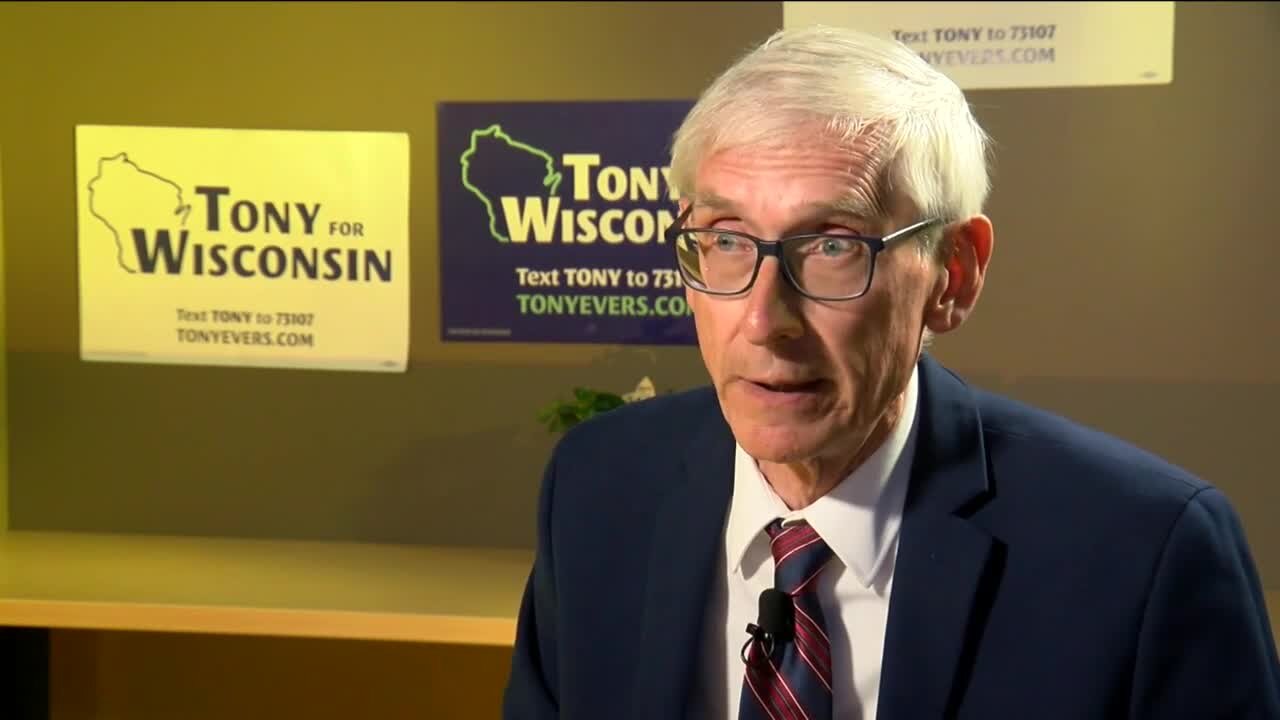 Gov Evers: Looking at temporary state gas tax holiday, using budget surplus to make up lost revenue