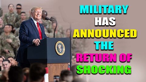 MILITARY HAS ANNOUNCED THE RETURN OF TRUMP UPDATE TODAY | RESTORED REPUBLIC VIA A GCR | 15.5.2023