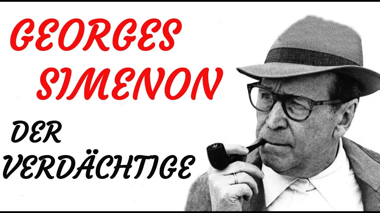 KRIMI Hörspiel - Georges Simenon - DER VERDÄCHTIGE