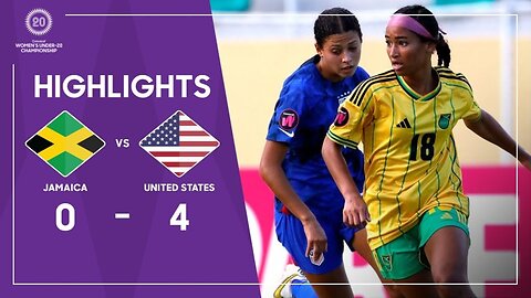 United States 1-4 Jamaica | Concacaf Women's Under-20 Championship in 2023