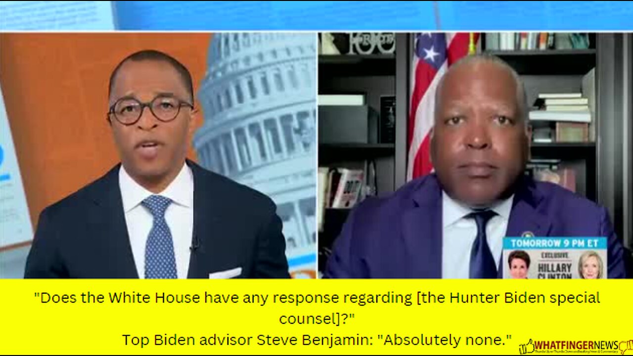 "Does the White House have any response regarding [the Hunter Biden special counsel]?"