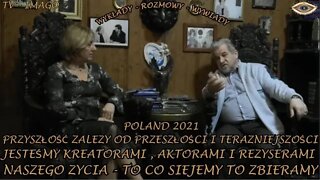 HIPNOZA GLOBALNA JESTEŚMY AUTORAMI ,AKTORAMI, REŻYSERAMI I KREATORAMI NASZEGO ŻYCIA /2021 TV INFO