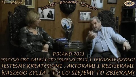 HIPNOZA GLOBALNA JESTEŚMY AUTORAMI ,AKTORAMI, REŻYSERAMI I KREATORAMI NASZEGO ŻYCIA /2021 TV INFO