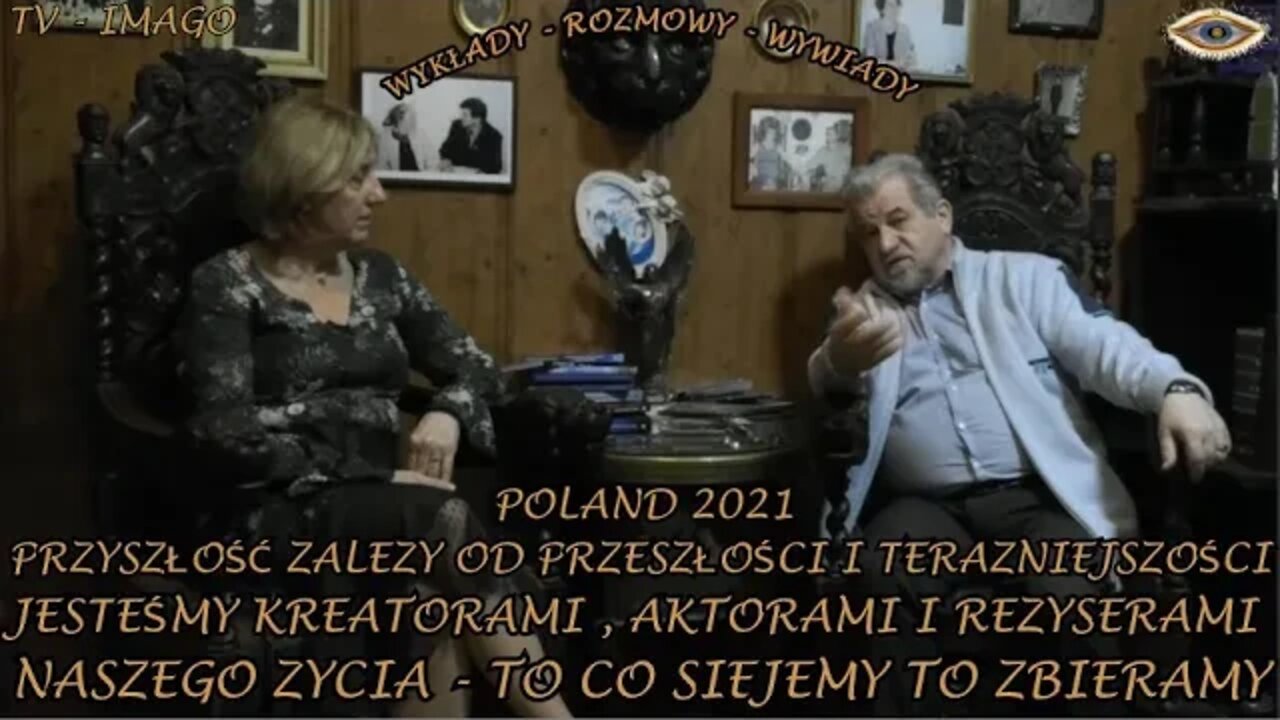 HIPNOZA GLOBALNA JESTEŚMY AUTORAMI ,AKTORAMI, REŻYSERAMI I KREATORAMI NASZEGO ŻYCIA /2021 TV INFO