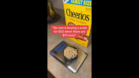 Better than a $10 scale