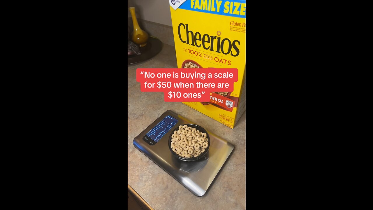 Better than a $10 scale