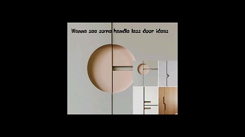 handless door ideas #handlessdoors #doorideas #doors #interiorhacks #bedroominteriors #ideas #homes