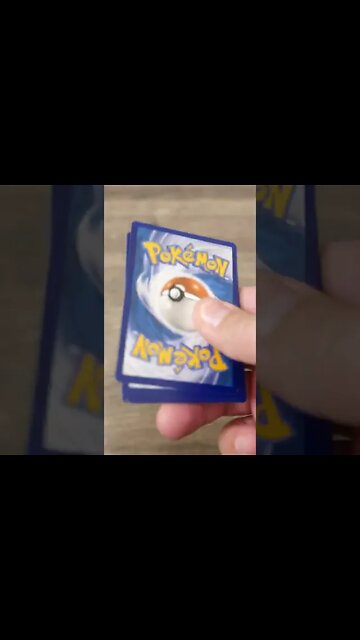 #SHORTS Unboxing a Random Pack of Pokemon Cards 022