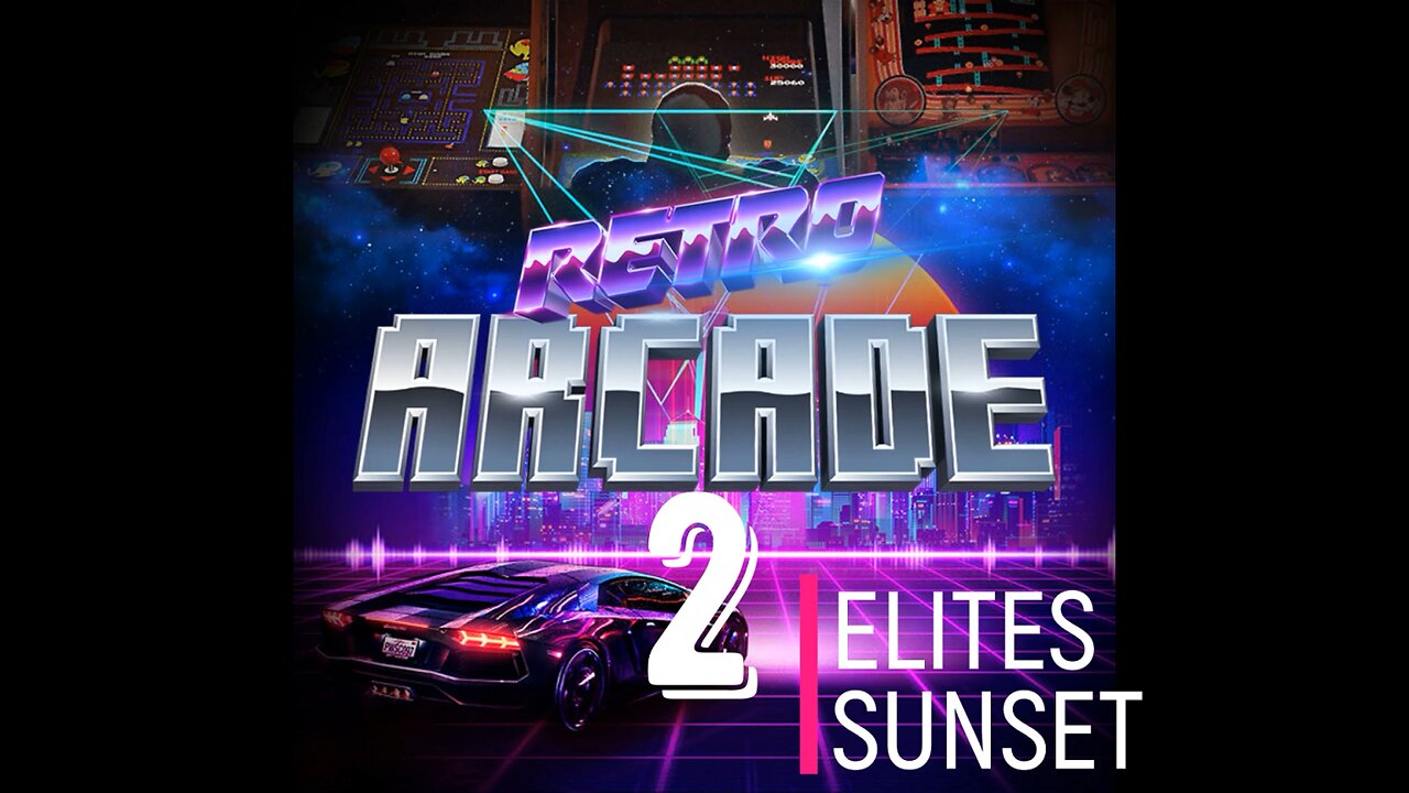 Retro Arcade 2 Elites Sunset
