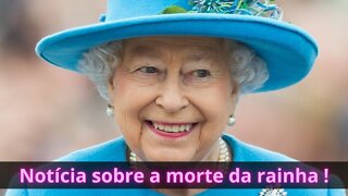 Notícia sobre a morte da rainha Elizabeth II, da Inglaterra, viraliza nas redes sociais.