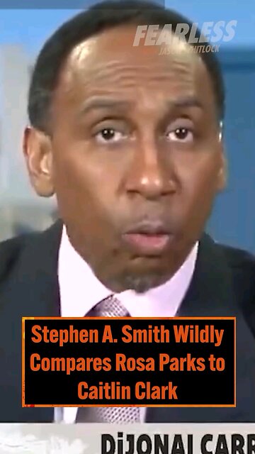 Stephan a Smith comparing Caitlin Clark with Rosa parks