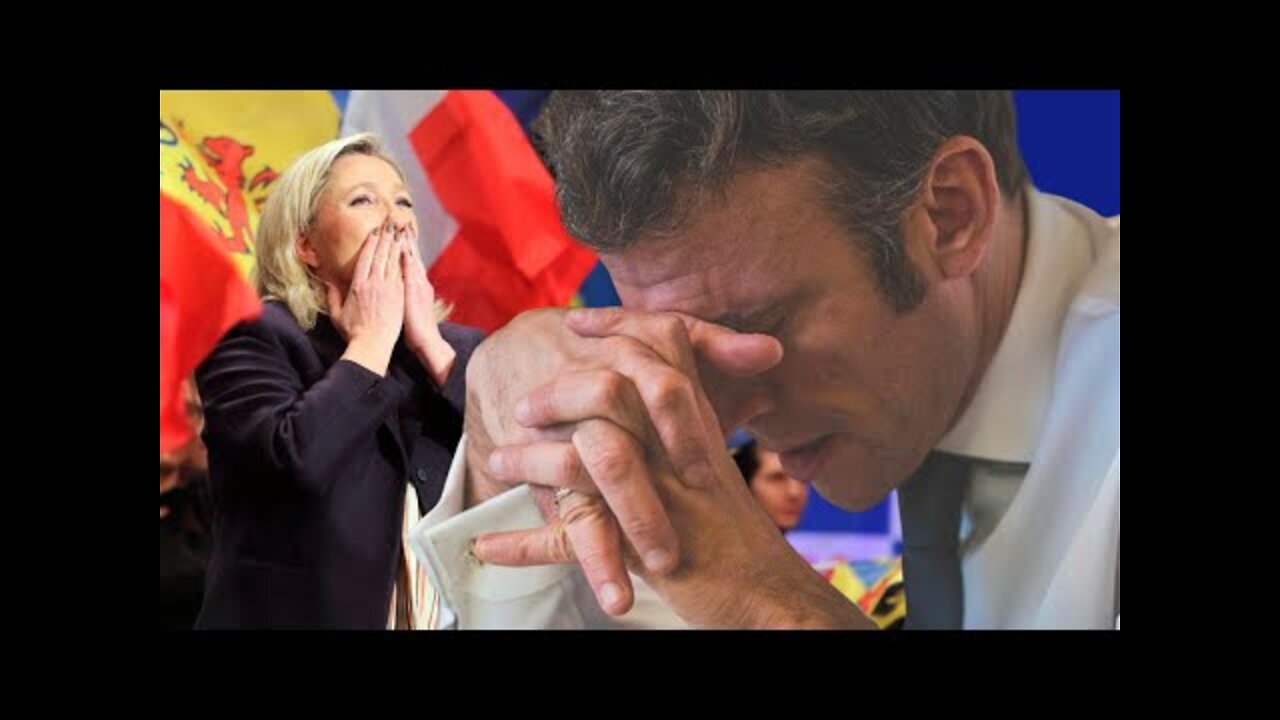 LE PEN OVERTAKES MACRON!!!!