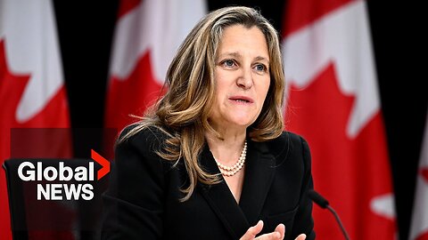 What led to Freeland's sudden resignation?