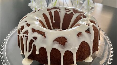 Mandarin Cake with Chocolate Chips