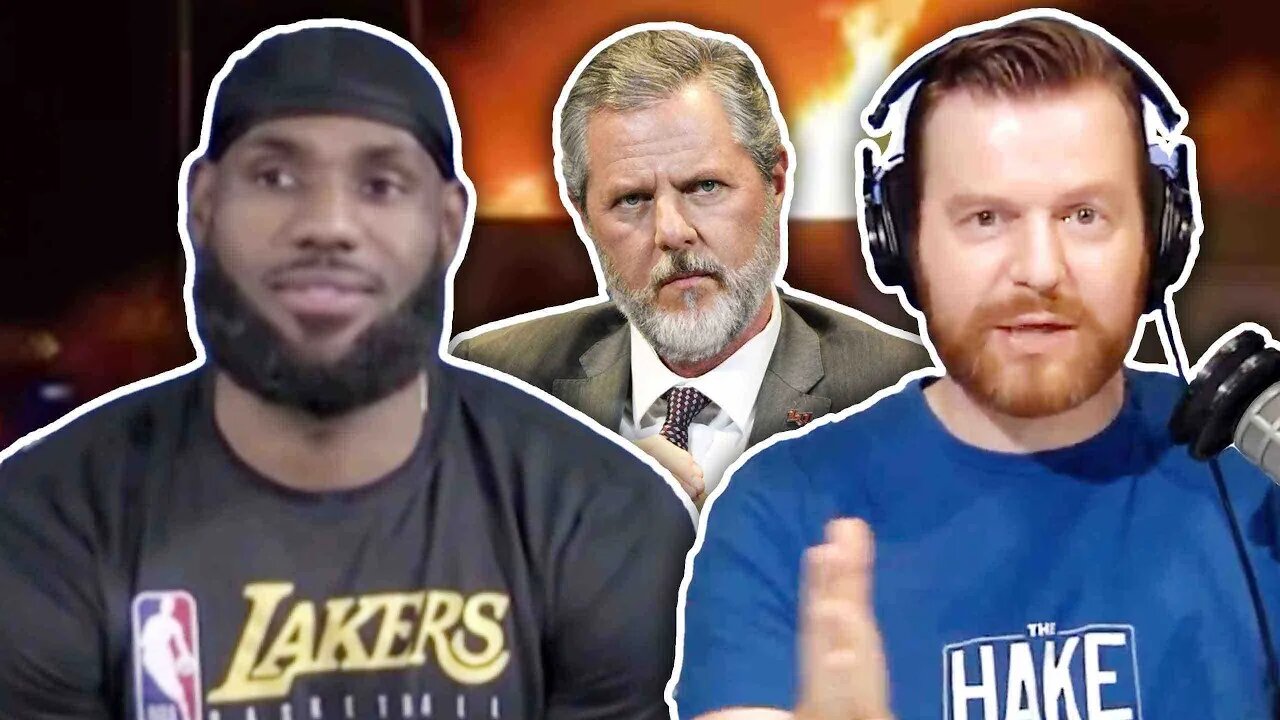 08/25/20 Tue. Lame LeBron! Wisconsin Riots; NBA Slur; Falwell Jr.