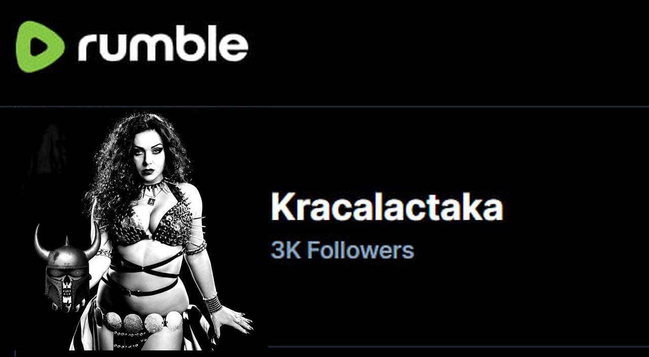 Rumble 3K Stream 11PM eastern & Overnight Rock and Metal at 3AM