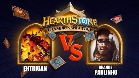 O CARA JOGA MUITO | CAMPEONATO AMISTOSO NO HEARTHSTONE