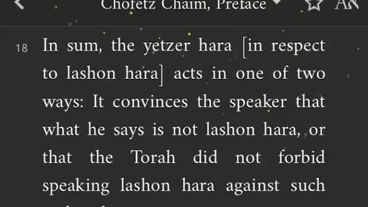 Yetzer Hara Convinces Man to Speak Lashon Hara (Evil Speech)