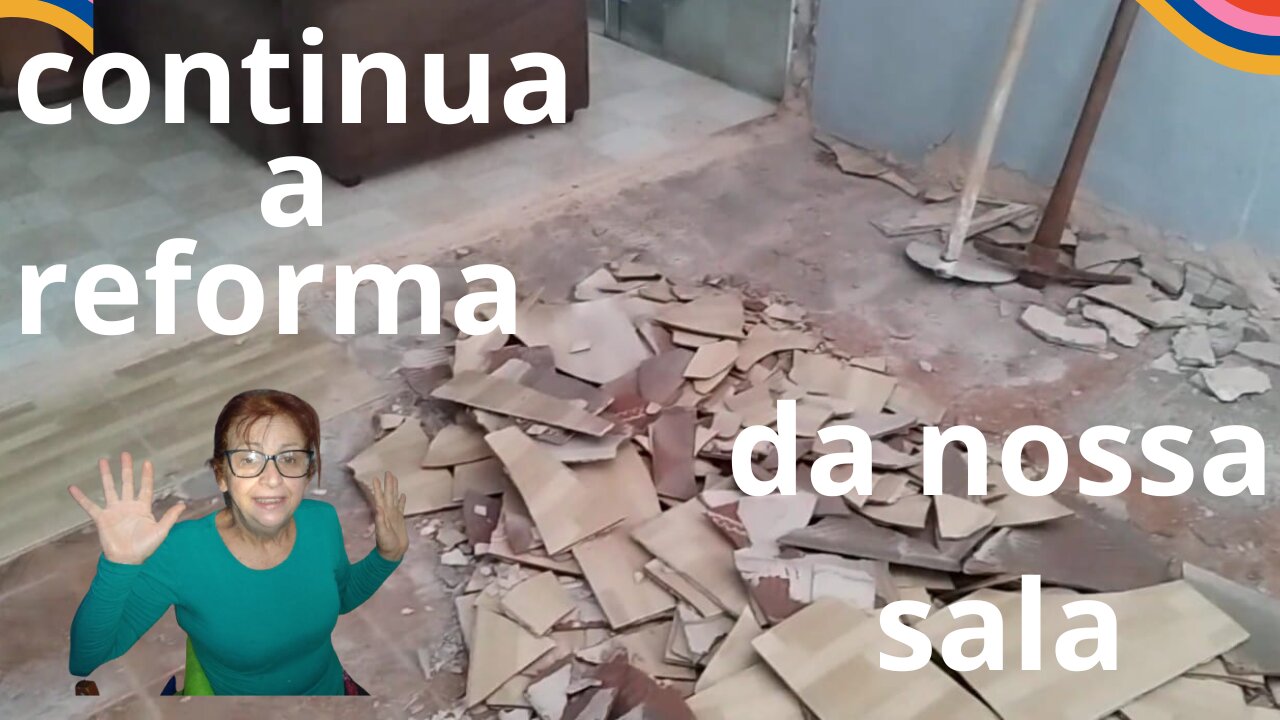 CONTINUA A REFORMA DA NOSSA SALA