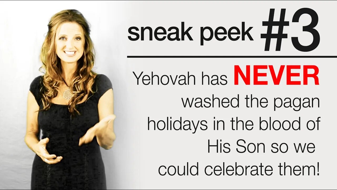 SNEAK PEEK 3 - Yah doesn't need the pagan holidays