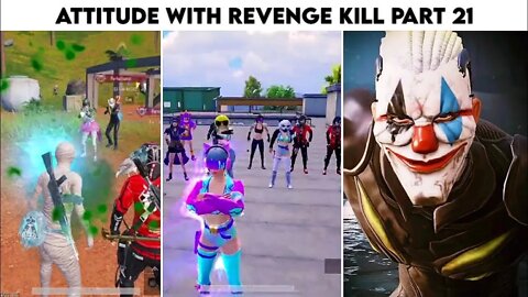Pubg Mobile Attitude 😈 With Revenge Kill Max Pharaoh X- Suit | Part 21 | Xbot 2.0