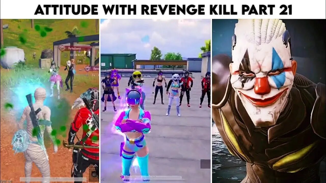 Pubg Mobile Attitude 😈 With Revenge Kill Max Pharaoh X- Suit | Part 21 | Xbot 2.0