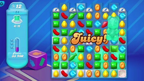 Candy Crush Soda Saga Level 24