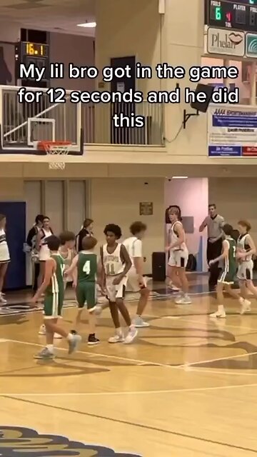 A Kid Does The IShowSpeed Dance After Scoring A Basket
