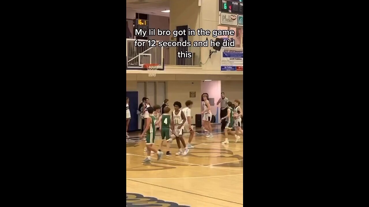 A Kid Does The IShowSpeed Dance After Scoring A Basket