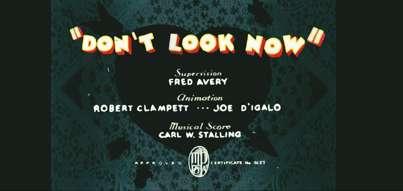 Don't Look Now (1936) original titles recreation