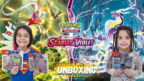 ABRIMOS 2 TRIPLE PACK E 1 QUAD PACK SCARLET & VIOLET / POKEMON TCG