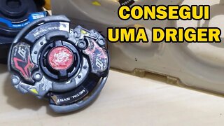 CONSEGUI UMA DRIGER MS | Beyblade HMS | Unboxing, Análise e Teste