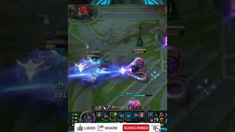 VERY SATISFYING QUADRA #shorts #leagueoflegends #league #lol #fyp